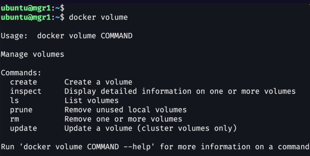 Docker: Persistent Data and Volumes